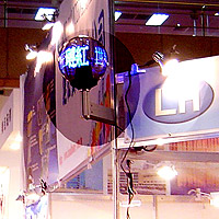 360度球顯示器、LED世貿展展示球
